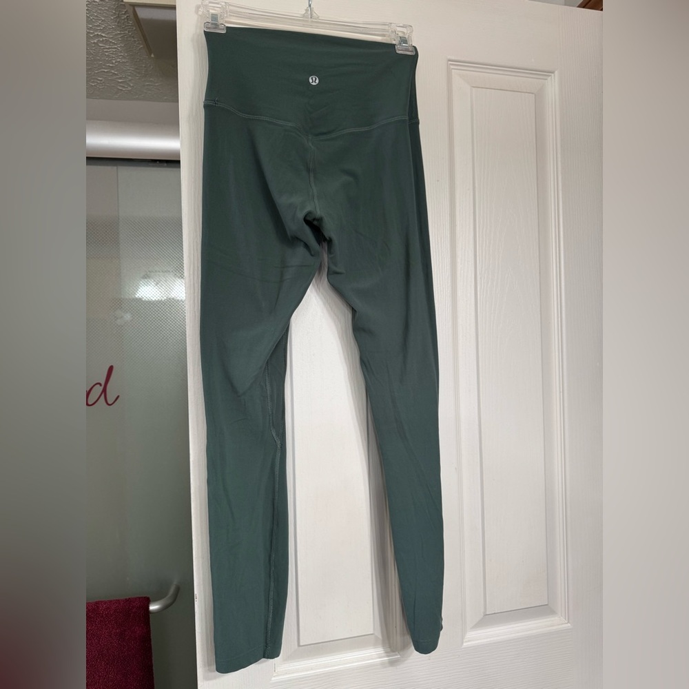 Sage Green Lululemon Align Leggings 25”